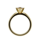 "Hana" Round cut  Solitaire Diamond Lab Grown Engagement Ring