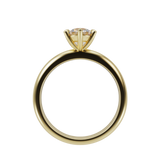 "Dana"  Round Solitaire Lab Grown Diamond Engagement Ring