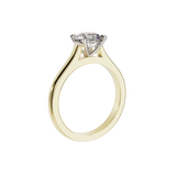 "Ella" Solitaire Round Brilliant Cut Engagement Ring