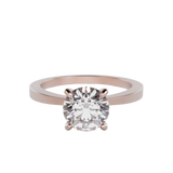 "Cosmo" Lab Grown Round Brilliant Cut Diamond Solitare Engagement Ring
