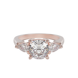 Trilogy Three Stone Diamond Engagement Ring