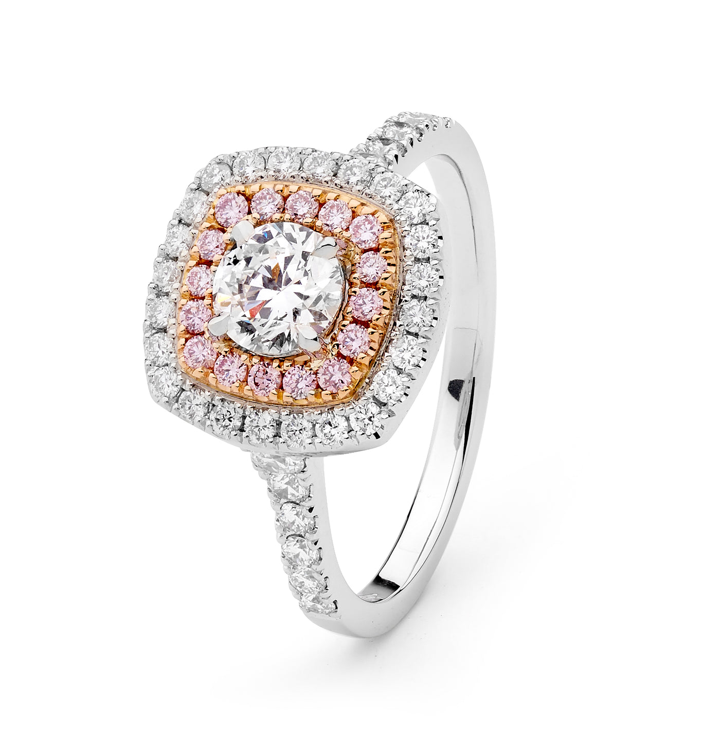 Argyle Pink Diamond Engagement Ring