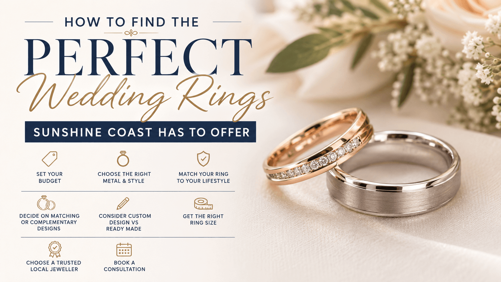 Wedding Rings Sunshine Coast | Find Your Perfect Band