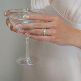 Diamond Wedding Stacker Ring Band