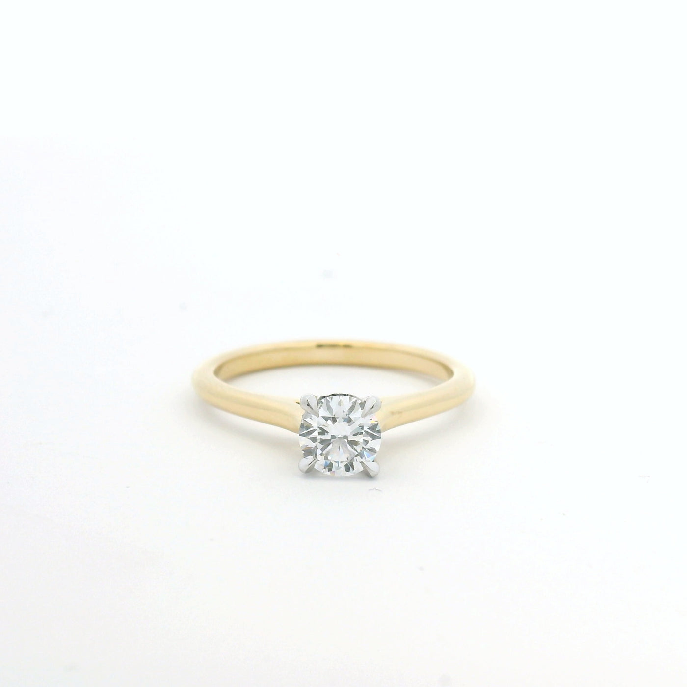 Solitaire Diamond Engagement Ring