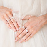 Diamond Halo Engagement Ring