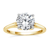 Engagement Ring Above Love Solitaire Diamond