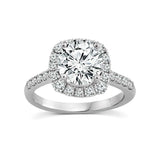 Halo Diamond Ring Engagement