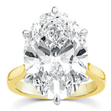 10CT Solitaire Lab Grown Diamond Ring