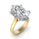 10CT Solitaire Lab Grown Diamond Ring