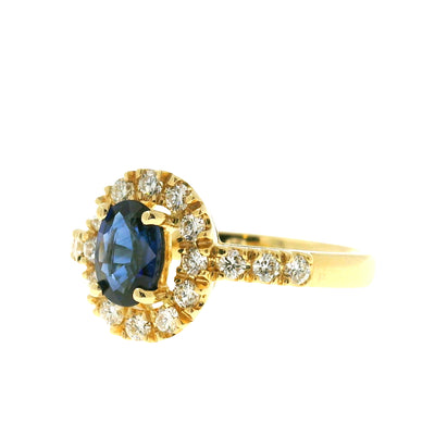 Sapphire Engagement Ring