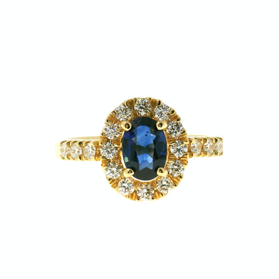 Sapphire Engagement Ring