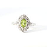 August Birthstone Ring Peridot