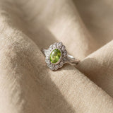 August Birthstone Ring Peridot