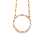 Circle of Diamonds Necklace
