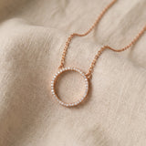 Circle of Diamonds Necklace