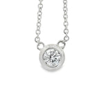 Solitaire Diamond Necklace