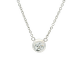 Solitaire Diamond Pendant