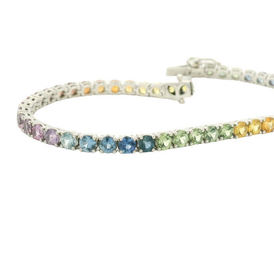 Sapphire Tennis Bracelet