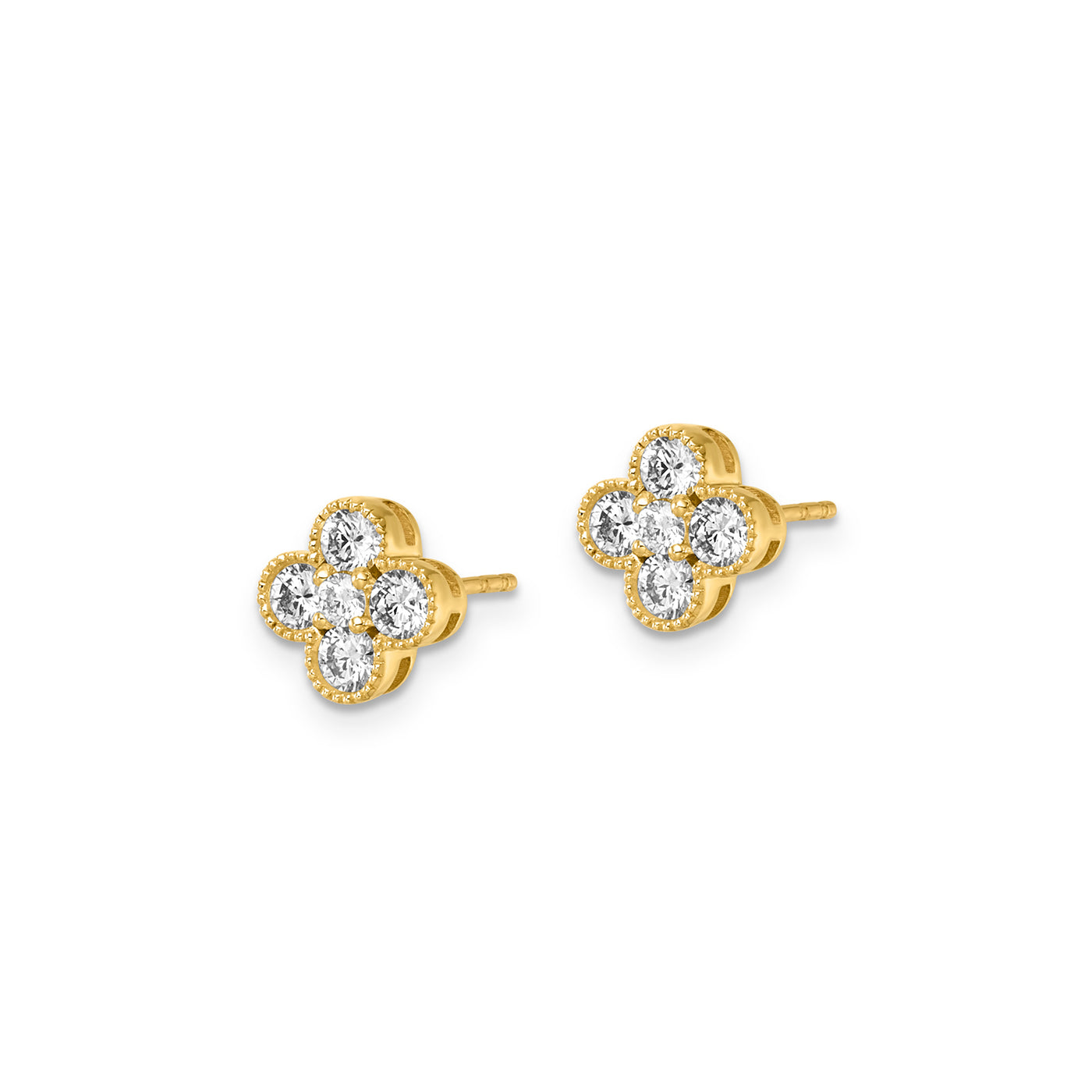 Flower Diamond Earrings