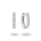Diamond Huggie Earrings