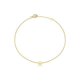 Mini Initial 9CT Yellow Gold Bracelet X