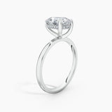 Billie Solitaire Hidden Halo Lab Grown Diamond Engagement Ring