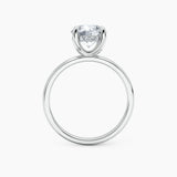 Billie Solitaire Hidden Halo Lab Grown Diamond Engagement Ring