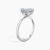 Billie Solitaire Hidden Halo Lab Grown Diamond Engagement Ring