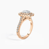 Paris Double Halo Lab Grown Diamond Engagement Ring