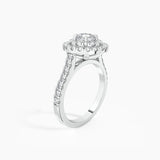 Paris Double Halo Lab Grown Diamond Engagement Ring
