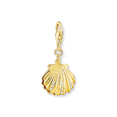 Thomas Sabo Charm pendant shell gold