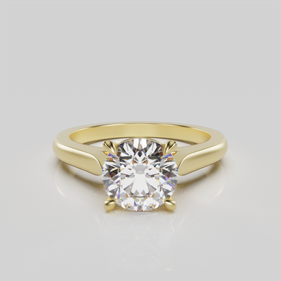 'Maddison' Lab Grown Diamond Engagement Ring Round Cut