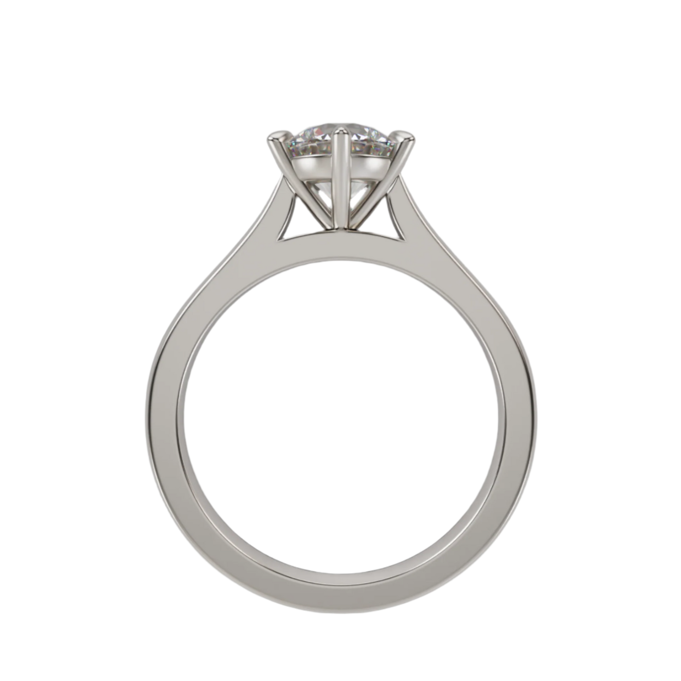 "Ella" Solitaire Oval Cut Engagement Ring