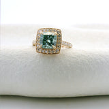 Lab Grown Diamond Ring Halo