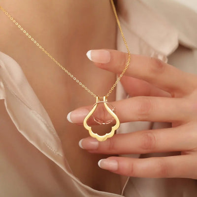 Ring Keeper Necklace Stainless Steel