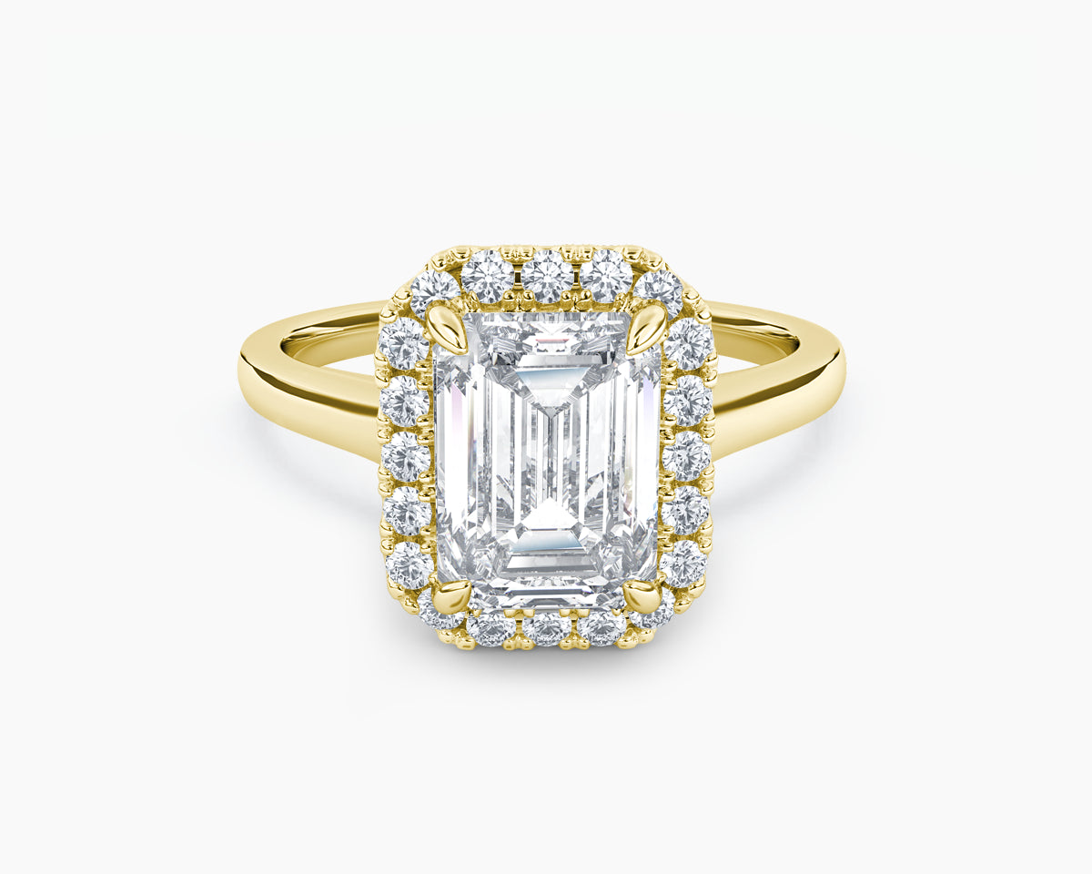Maya Halo Lab Grown Diamond Engagement Ring