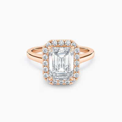 Maya Halo Lab Grown Diamond Engagement Ring