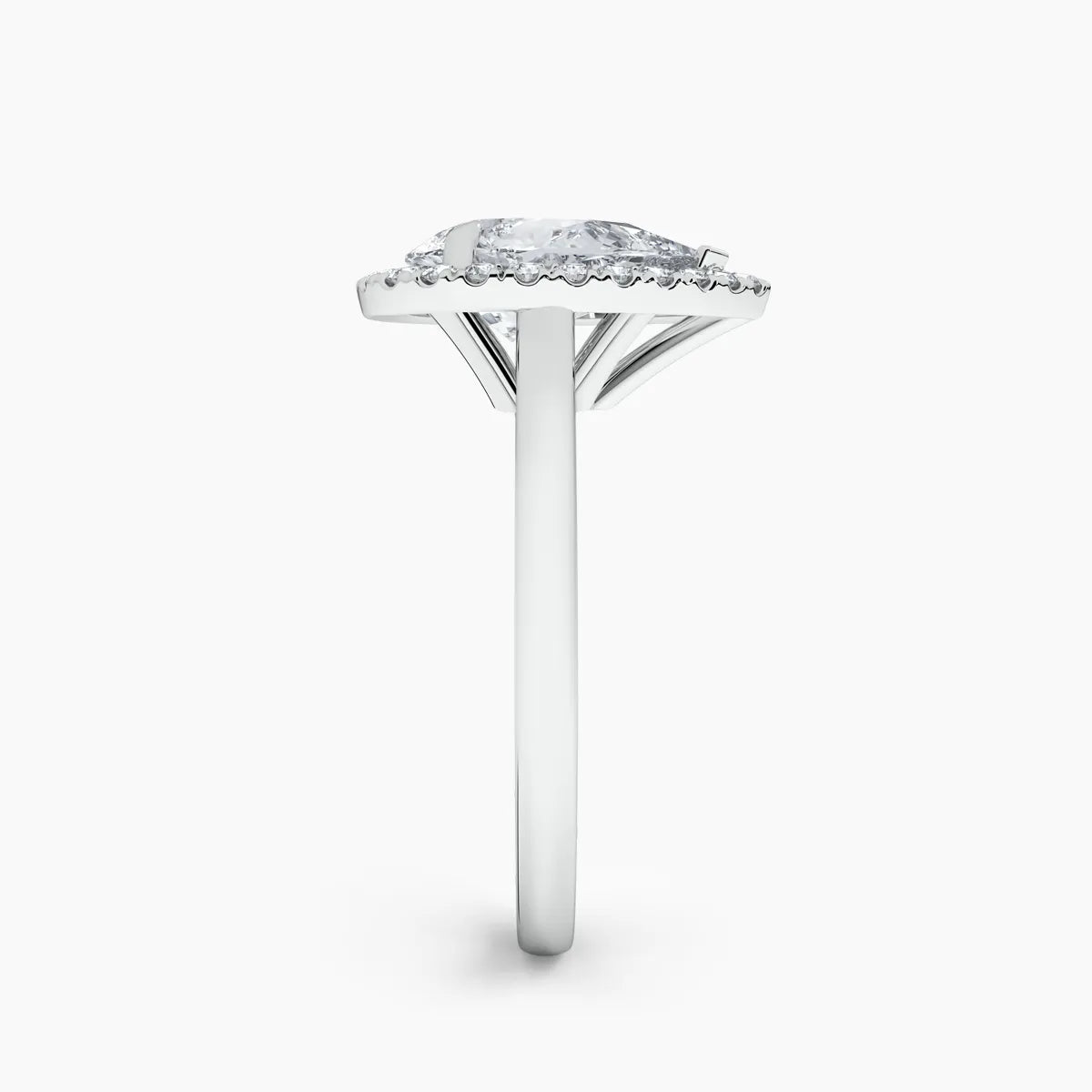 Maya Halo Lab Grown Diamond Engagement Ring