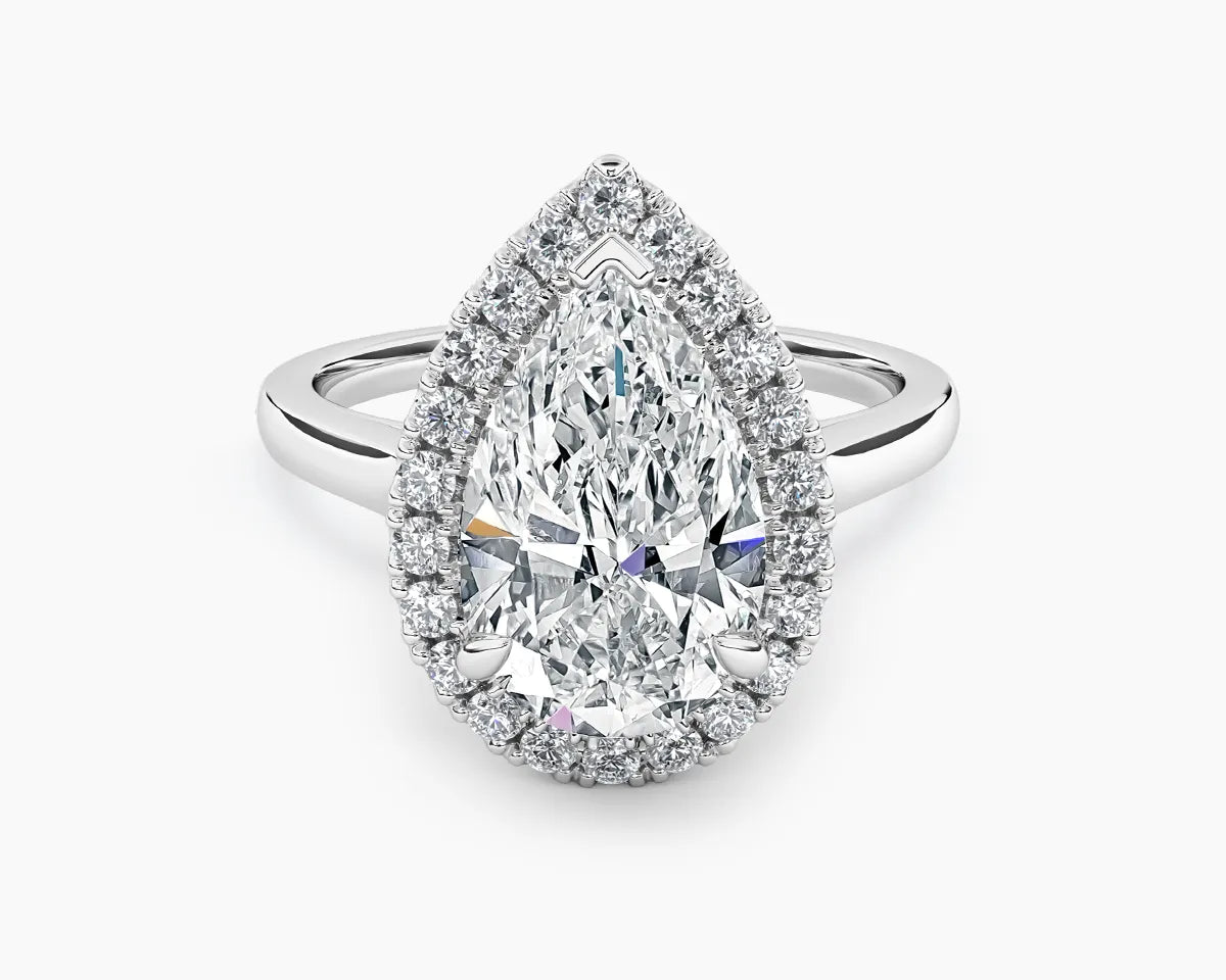 Maya Halo Lab Grown Diamond Engagement Ring