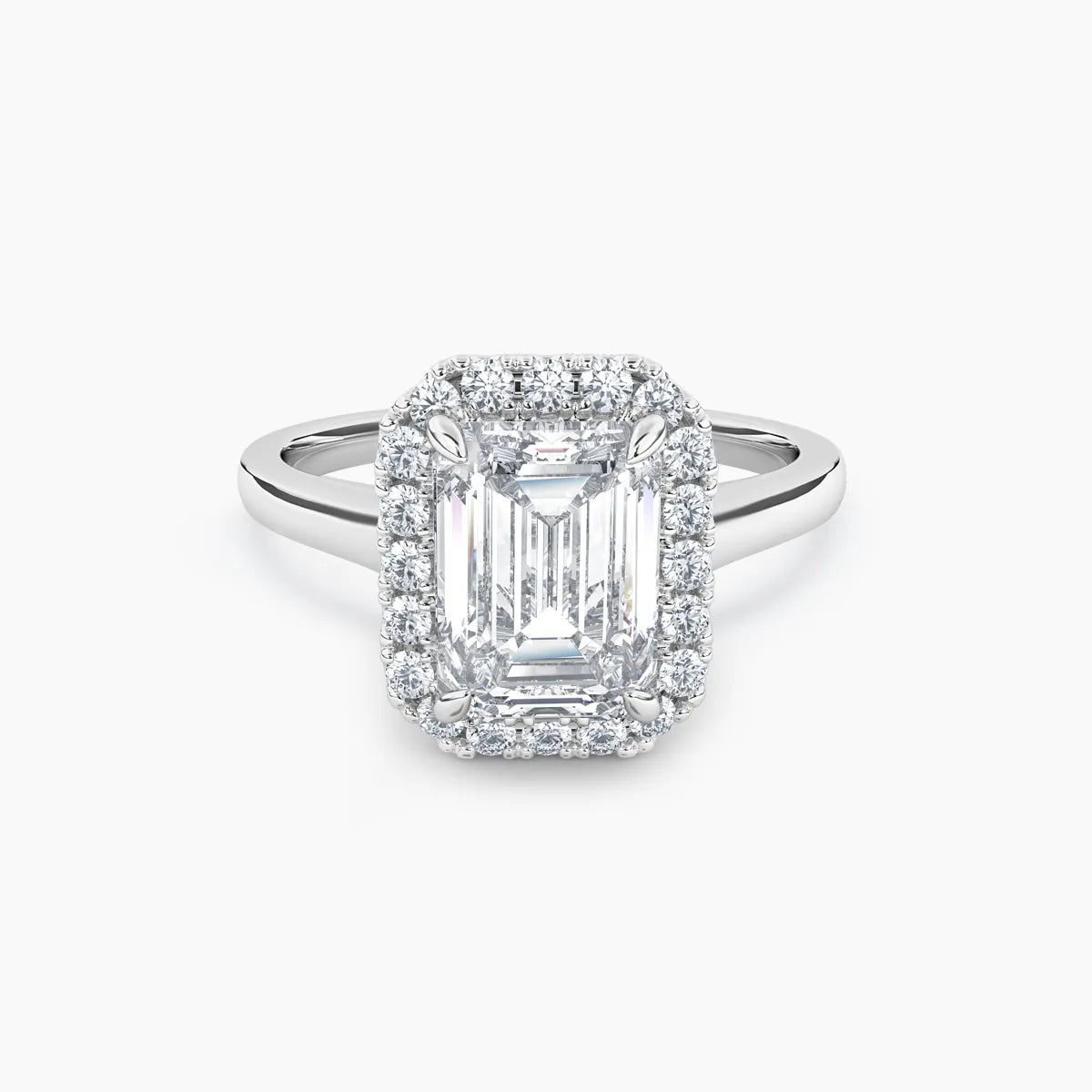 Maya Halo Lab Grown Diamond Engagement Ring