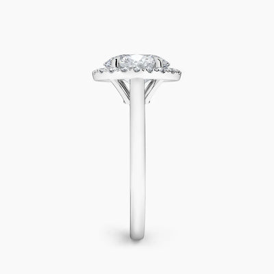 Maya Halo Lab Grown Diamond Engagement Ring