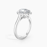 Maya Halo Lab Grown Diamond Engagement Ring