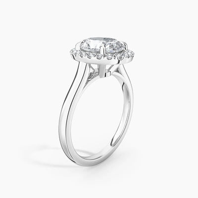 Maya Halo Lab Grown Diamond Engagement Ring