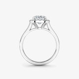 Maya Halo Lab Grown Diamond Engagement Ring