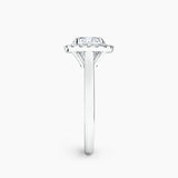 Maya Halo Lab Grown Diamond Engagement Ring