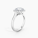 Maya Halo Lab Grown Diamond Engagement Ring