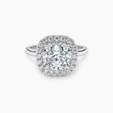 Maya Halo Lab Grown Diamond Engagement Ring