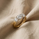 Diamond Trilogy Ring