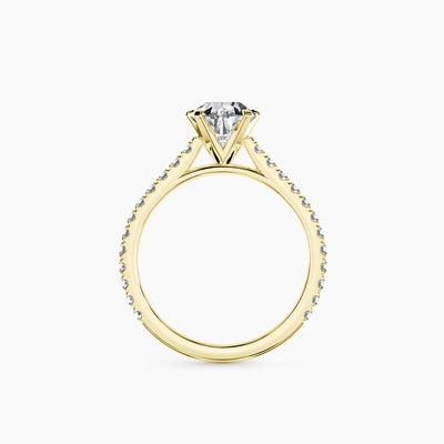 Lana Radiance Lab Grown Diamond Engagement Ring
